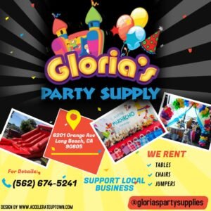 Glorias party supply